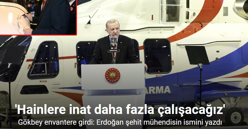 Cumhurbaşkanı Erdoğan: 