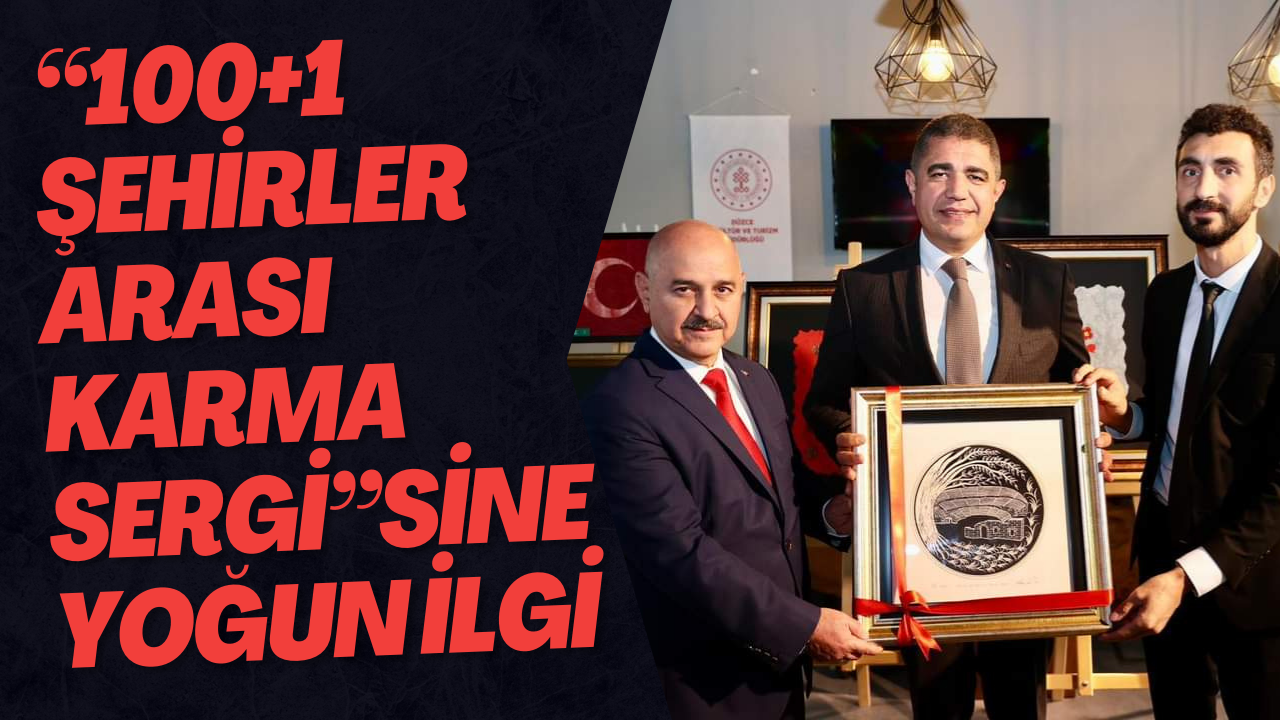 “100+1 Şehirler Arası Karma Sergi”sine Yoğun İlgi