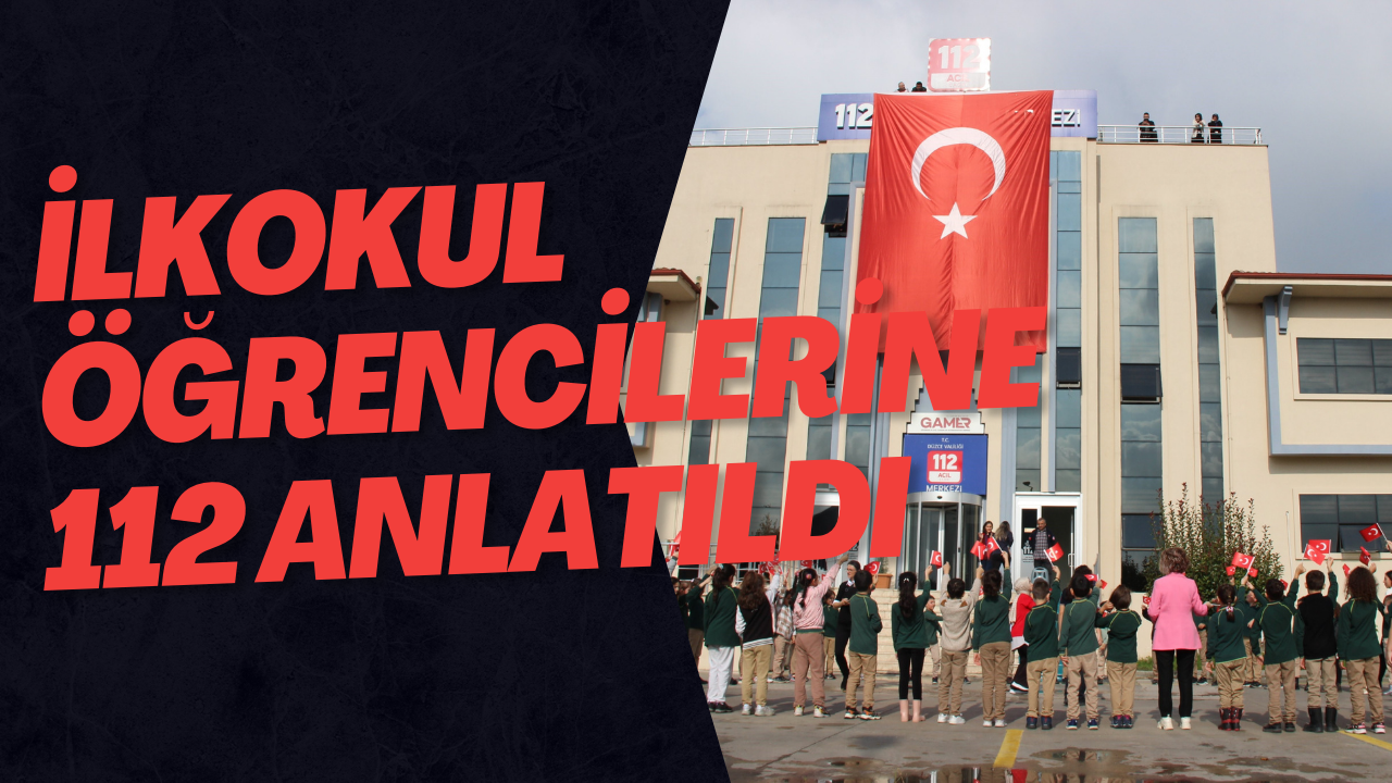 İlkokul Öğrencilerine 112 Anlatıldı