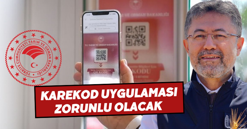 Gıda işletmelerinde karekod uygulaması zorunlu olacak