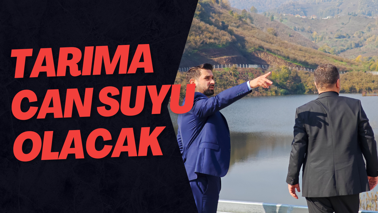 Tarıma Can Suyu Olacak