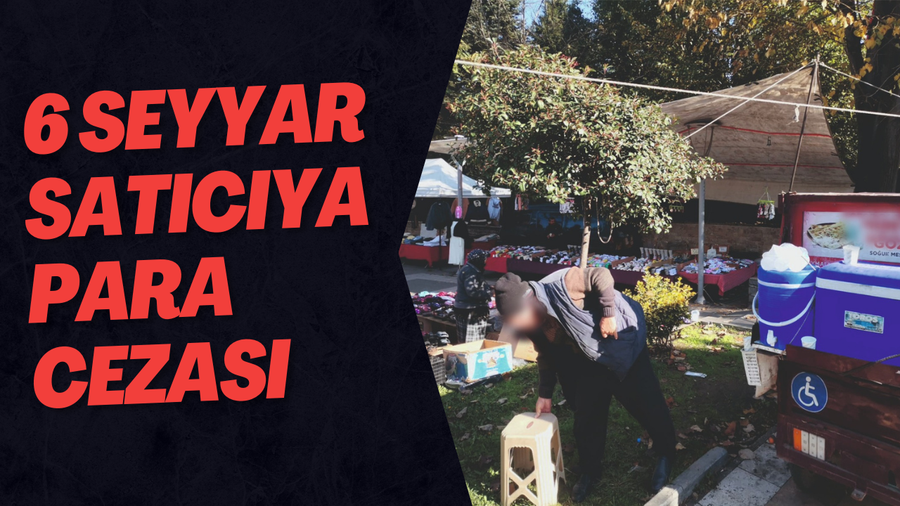 Düzce Zabıtası’ndan Seyyar Satıcılara Müdahale