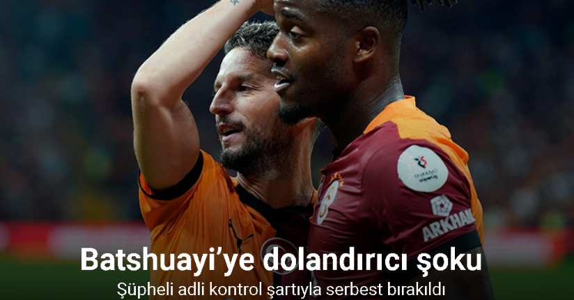 Galatasaraylı futbolcu Batshuayi’ye dolandırıcı şoku