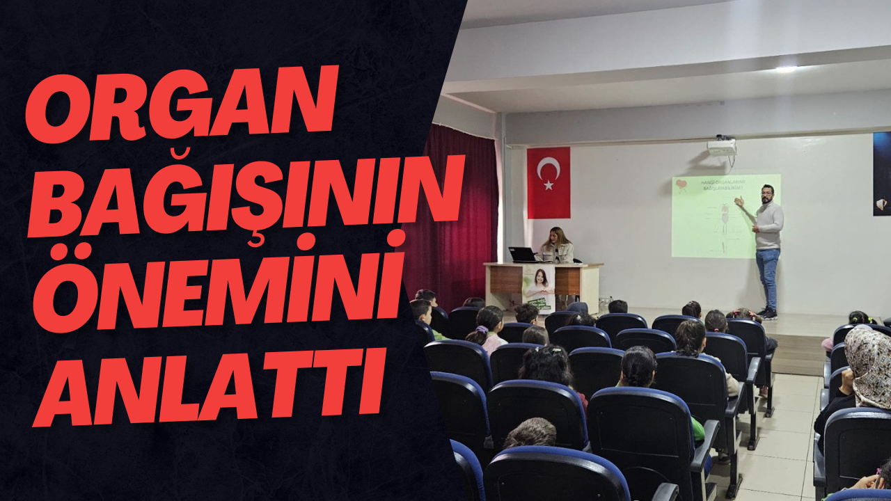 Organ Bağışının Önemini Anlattı