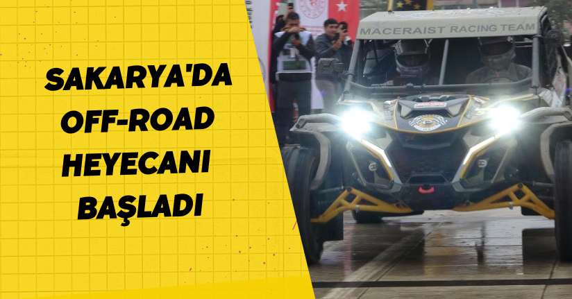 Sakarya'da Off-Road Heyecanı Başladı