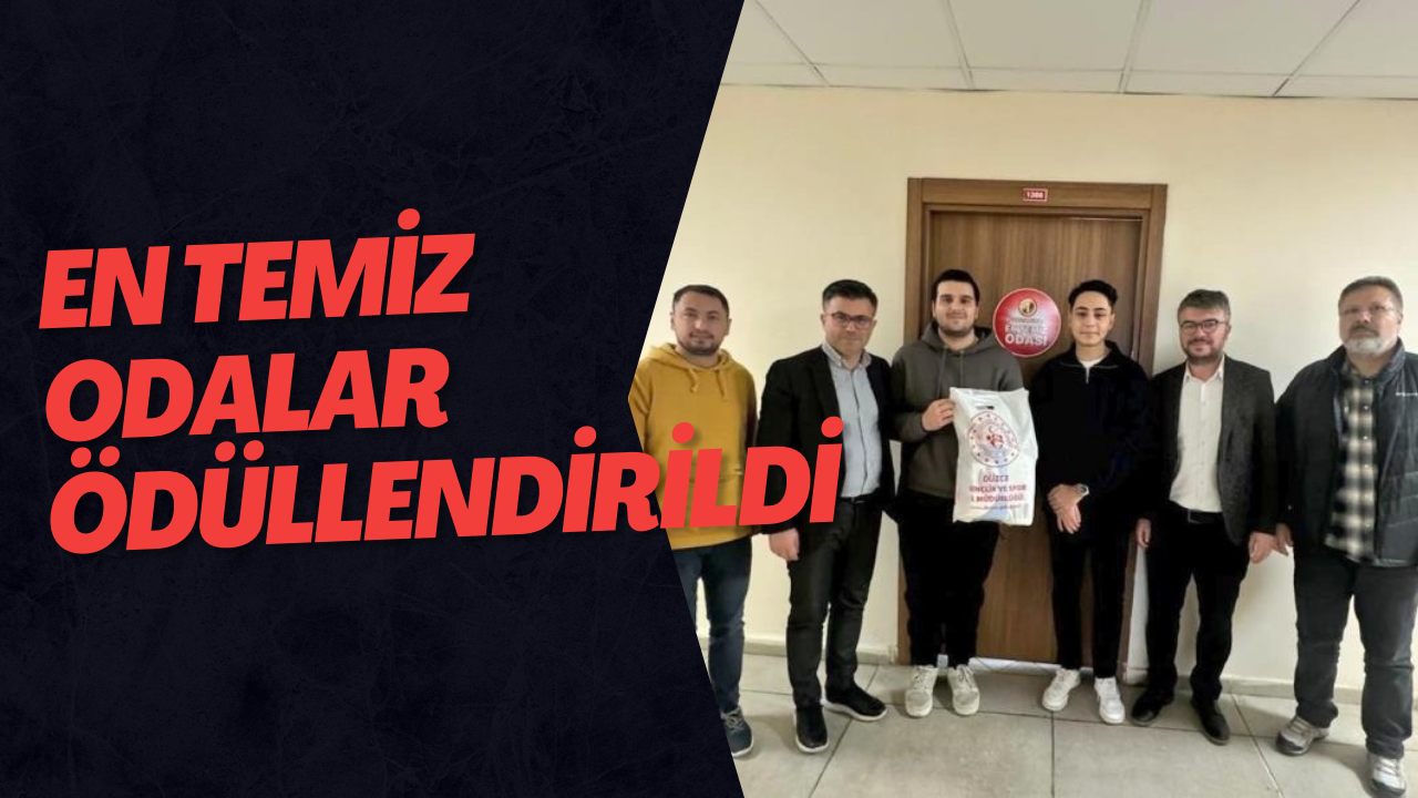 En Temiz Odalar Ödüllendirildi