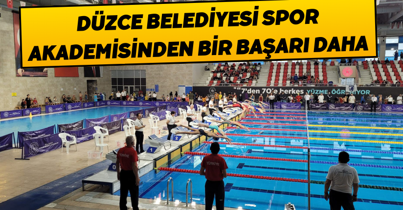 Düzce Belediyesi Spor Akademisinden Bir Başarı Daha