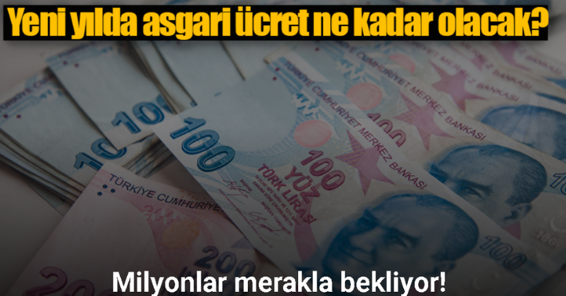 Yeni yılda asgari ücret ne kadar olacak