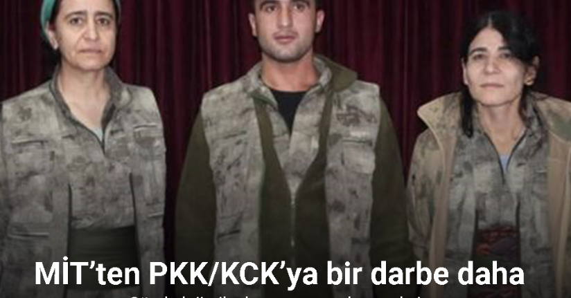 MİT’ten PKK/KCK’ya bir darbe daha