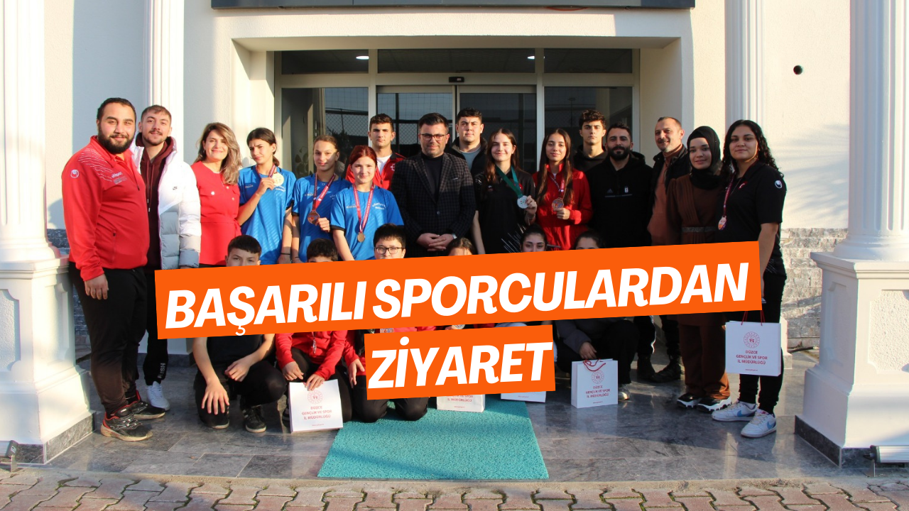 Başarılı Sporculardan Ziyaret