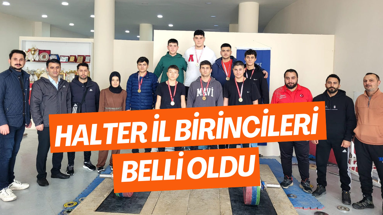 Halter İl Birincileri Belli Oldu