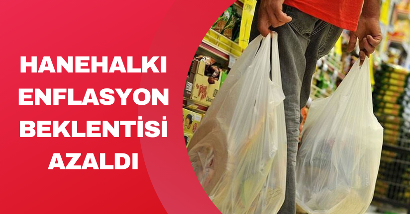 Hanehalkı enflasyon beklentisi azaldı