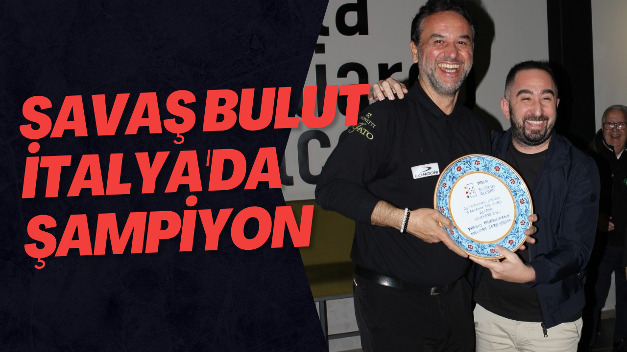 Savaş Bulut İtalya'da Şampiyon