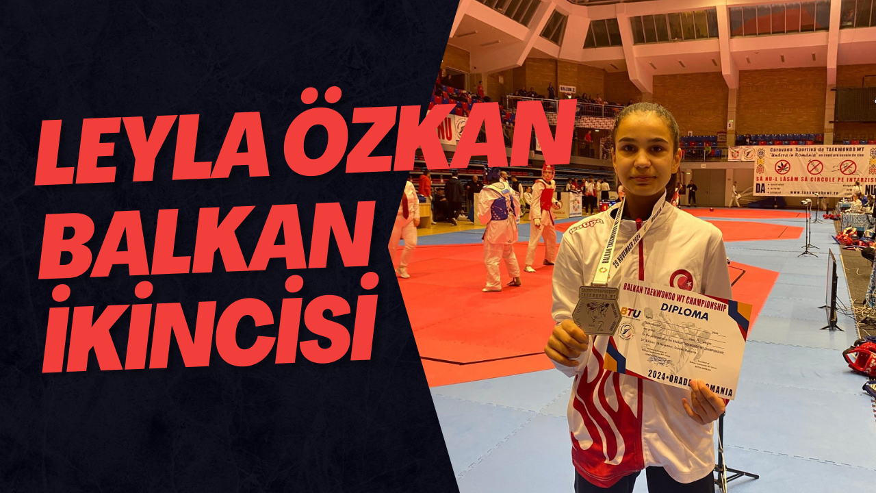 Leyla Özkan Balkan İkincisi