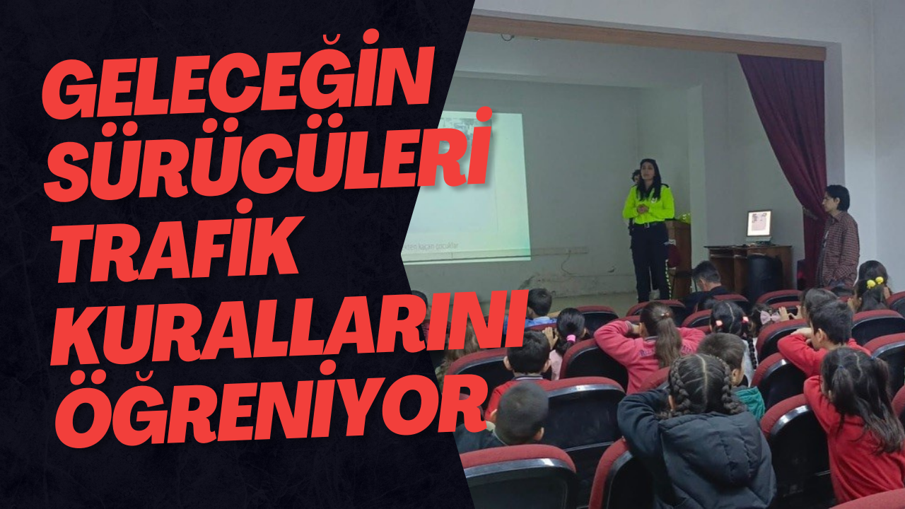 Geleceğin Sürücüleri Trafik Kurallarını Öğreniyor