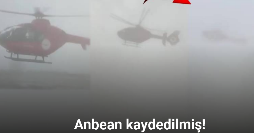 Düşen ambulans helikopterin havalandığı o anlar ortaya çıktı