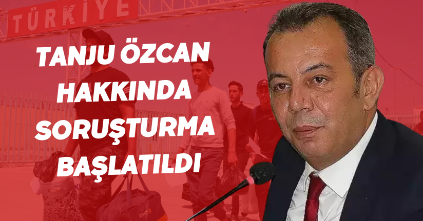 Tanju Özcan Hakkında Soruşturma Başlatıldı