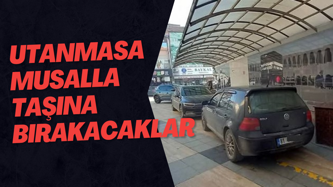 Utanmasa Musalla Taşına Bırakacaklar