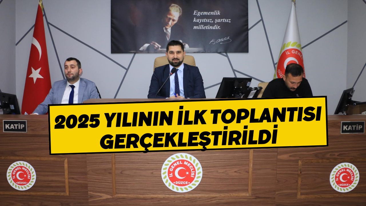 2025 Yılının İlk Toplantısı Gerçekleştirildi