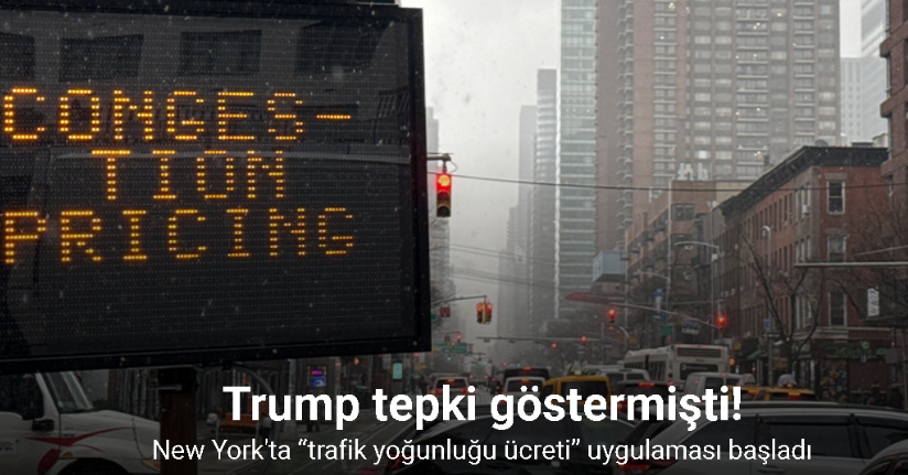 New York'ta “trafik yoğunluğu ücreti” uygulaması başladı