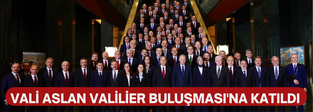 Vali Aslan Valilier Buluşması'na Katıldı