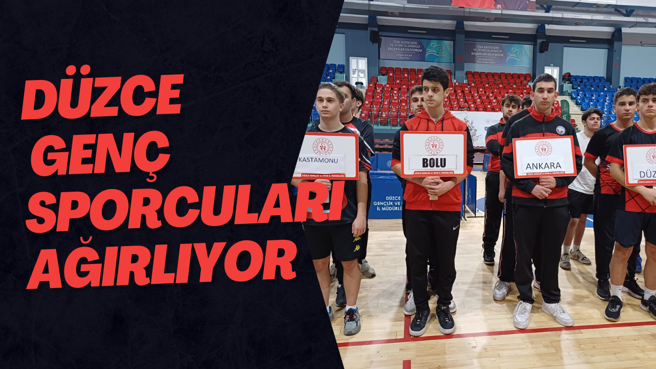 Düzce, Genç Sporcuları Ağırlıyor