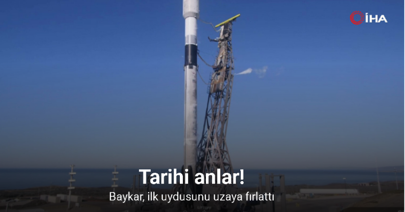 Baykar, ilk uydusunu uzaya fırlattı