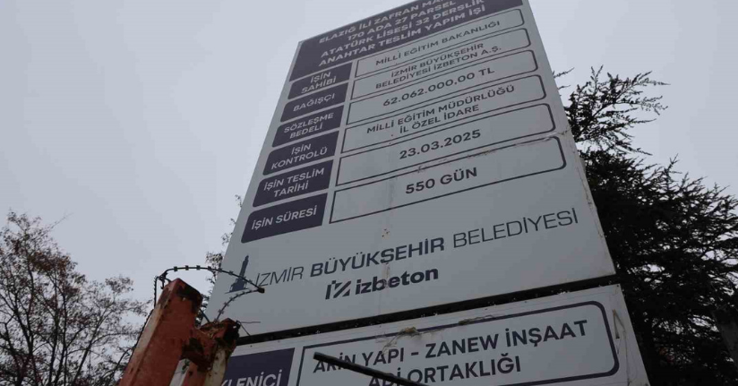 CHP’li İzmir Belediyesinin okul inşaatı krizi