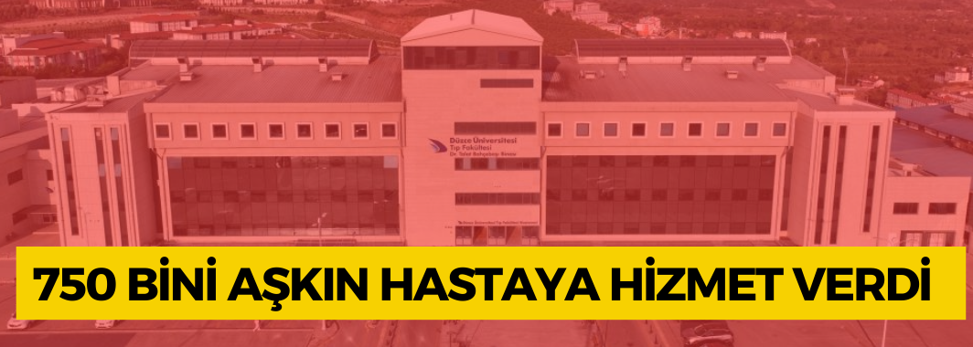 750 Bini Aşkın Hastaya Hizmet Verdi