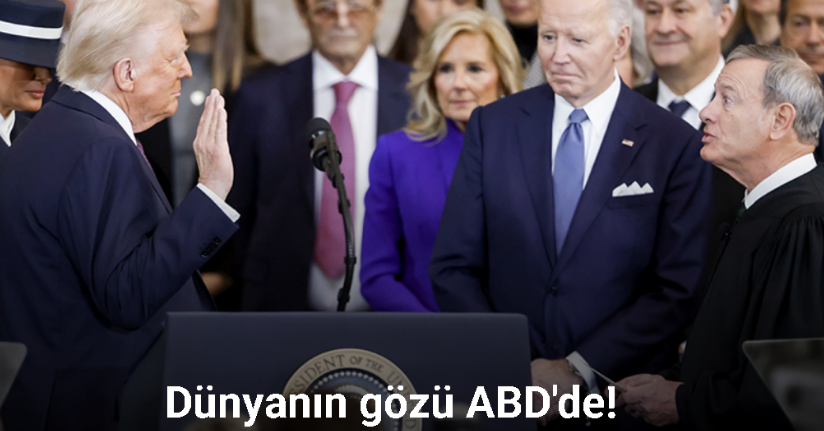 Dünyanın gözü ABD'de! İkinci Trump dönemi resmen başladı