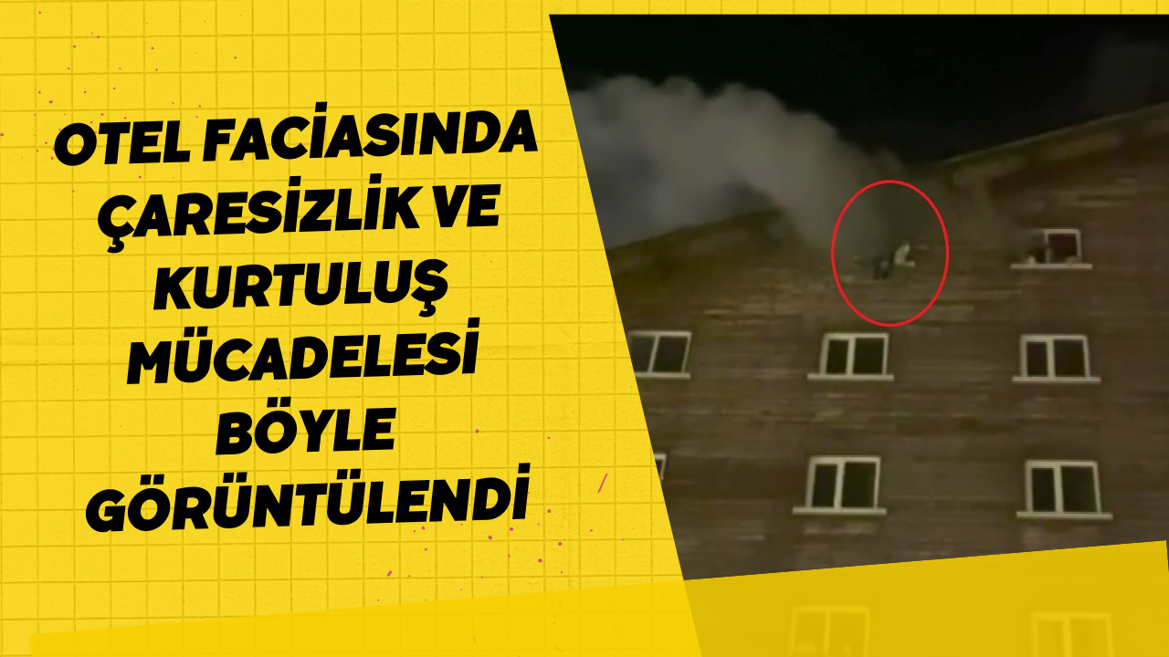 Otel faciasında çaresizlik ve kurtuluş mücadelesi böyle görüntülendi