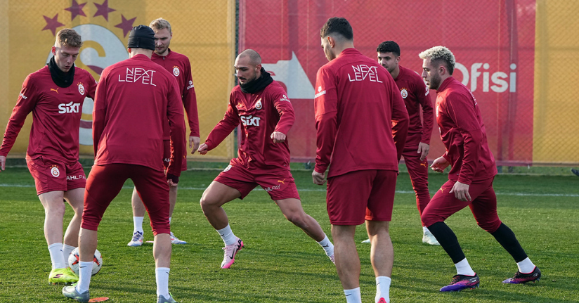 Galatasaray, Ajax maçı hazırlıklarını sürdürdü