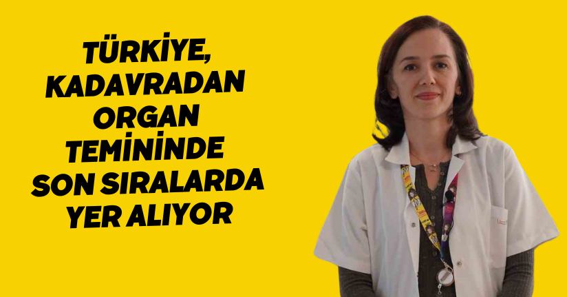 Türkiye, kadavradan organ temininde son sıralarda yer alıyor