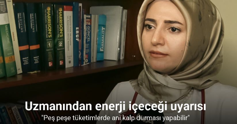 Enerji içeceği uyarısı: