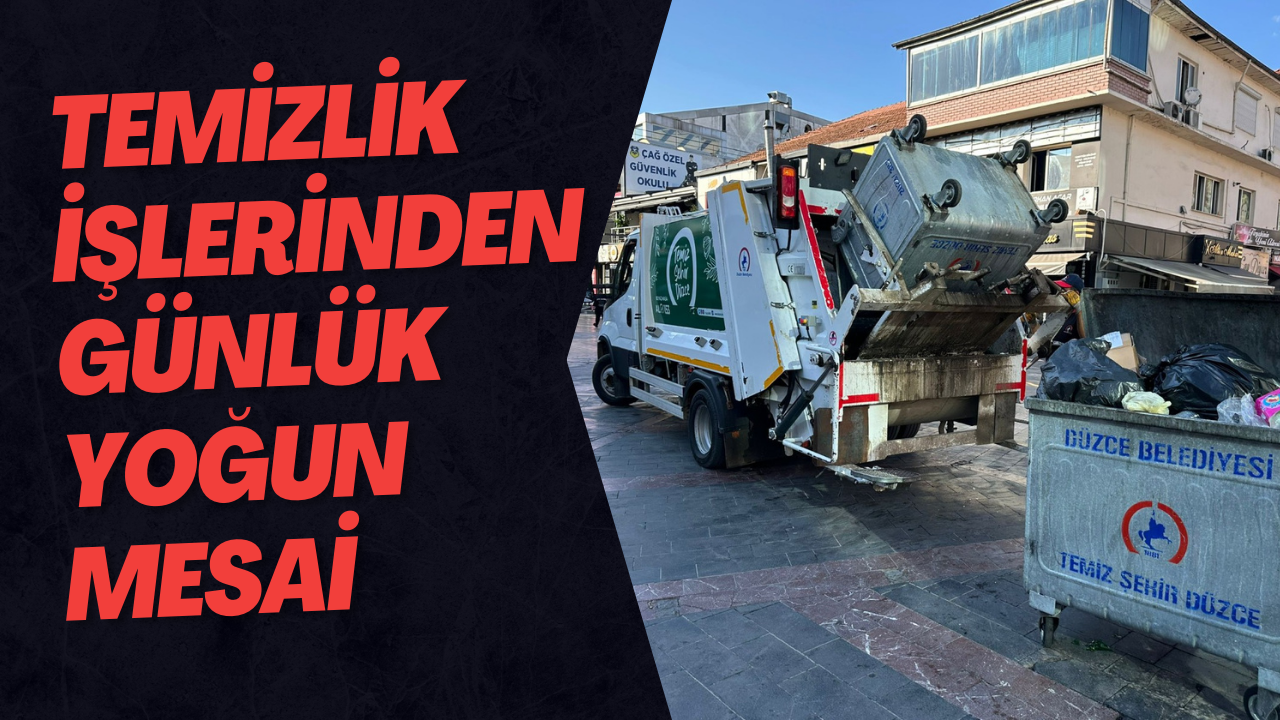 Temizlik İşlerinden Günlük Yoğun Mesai