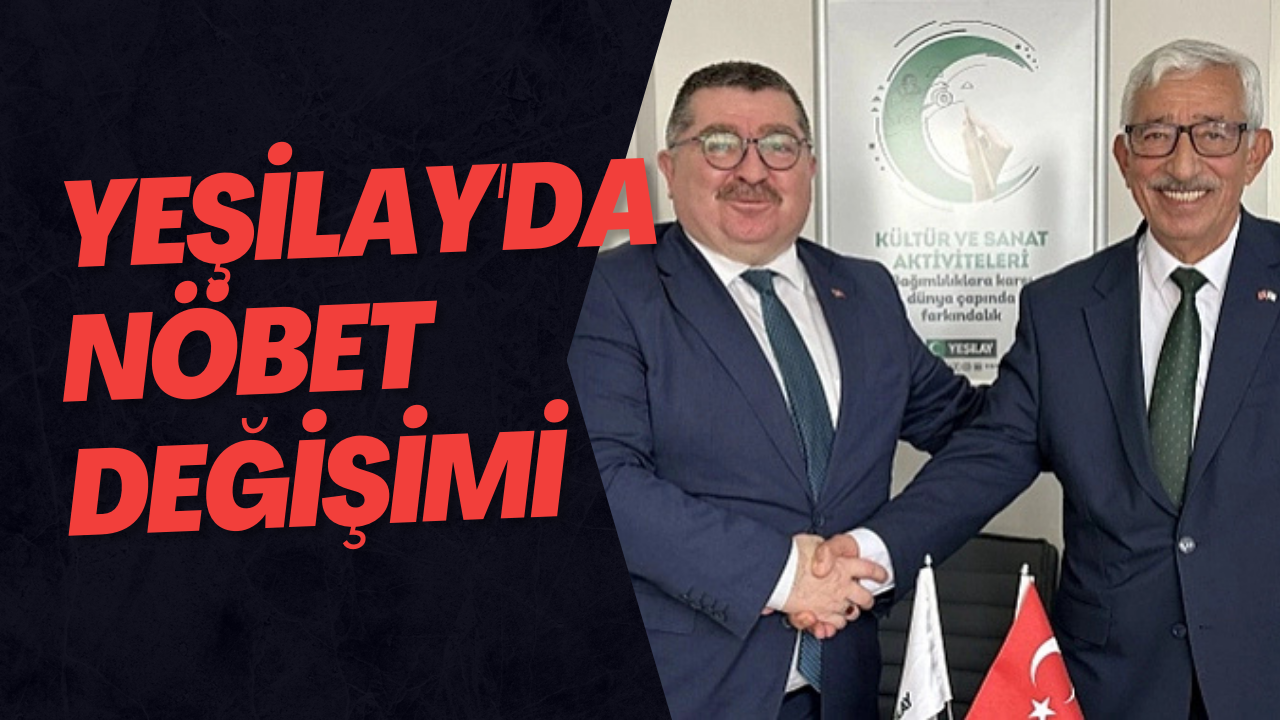 Yeşilay'da Nöbet Değişimi