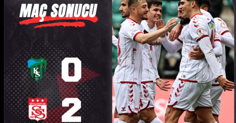 Ziraat Türkiye Kupası: Kocaelispor: 0 - Sivasspor: 2 