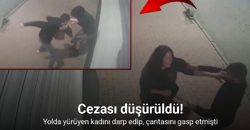 Fatih’te yolda yürüyen kadına kafa atıp yumruklarla darp eden ve çantasını gasp eden alkollü sanığa 8 yıl hapis cezası