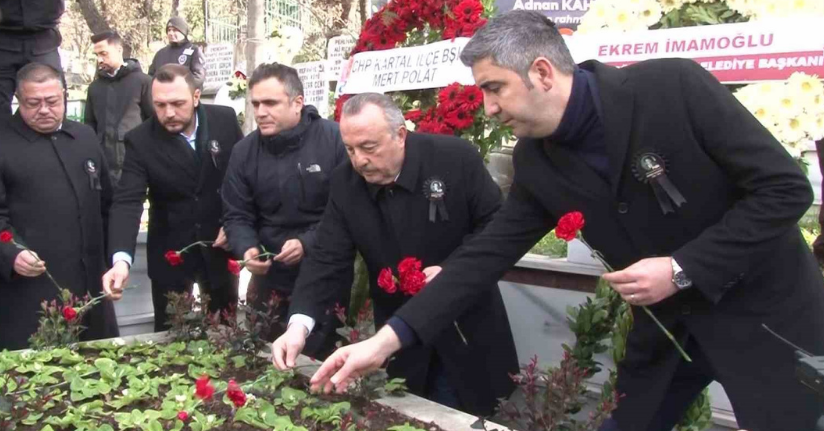 Adnan Kahveci, ölümünün 32. yıl dönümünde Kartal’da anıldı