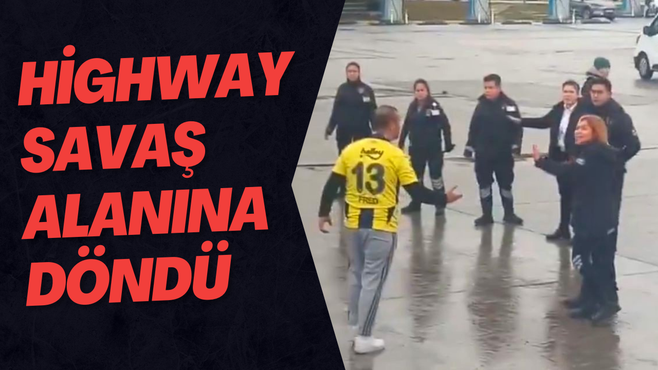 Highway Savaş Alanına Döndü