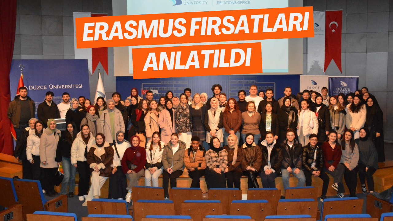 Erasmus Fırsatları Anlatıldı