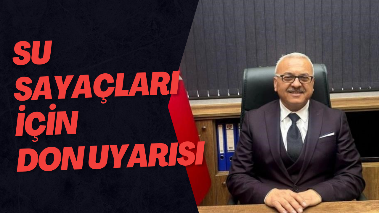 Su Sayaçları İçin Don Uyarısı