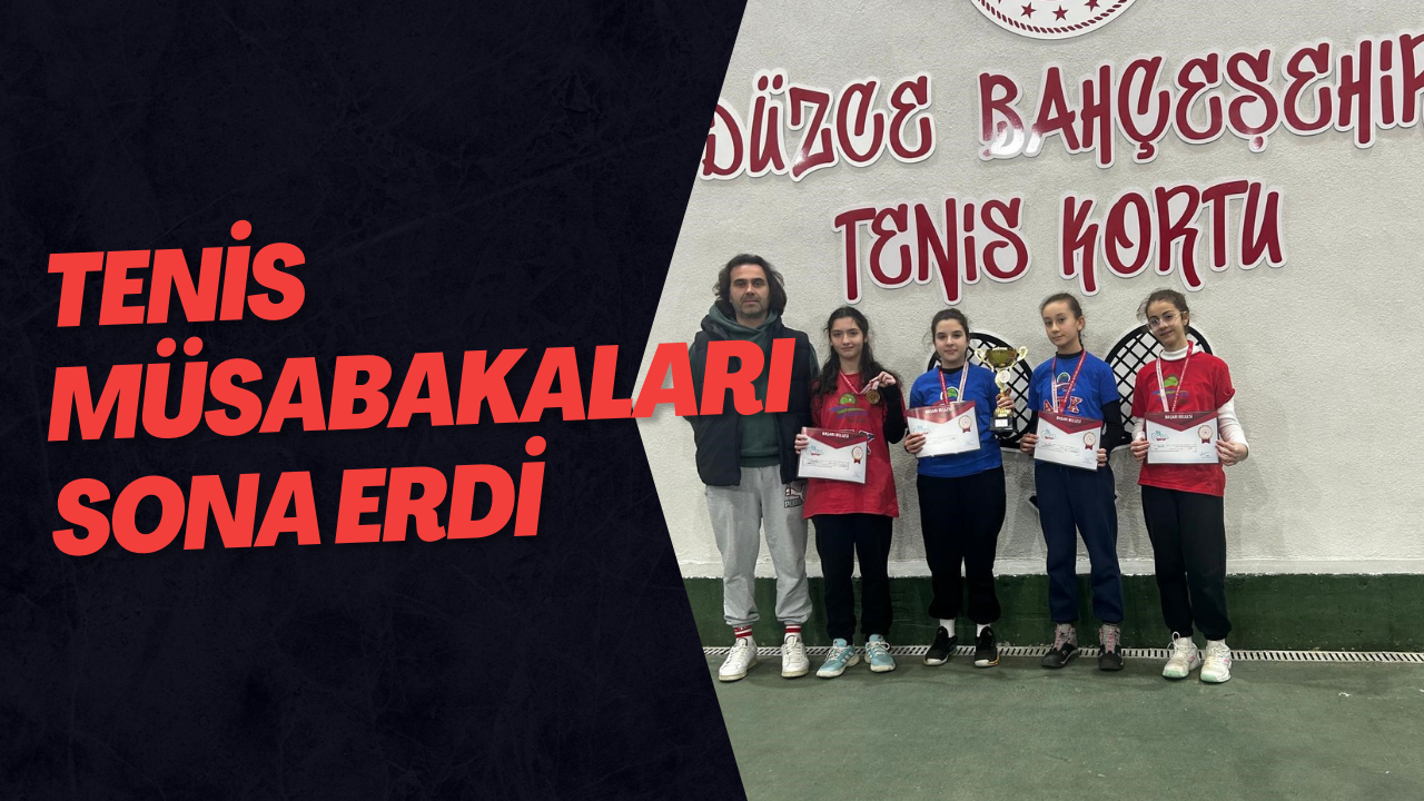 Tenis Müsabakaları Sona Erdi