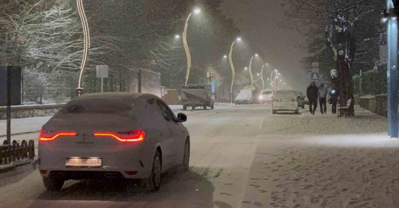 Bolu’da kurslara 2 gün kar engeli