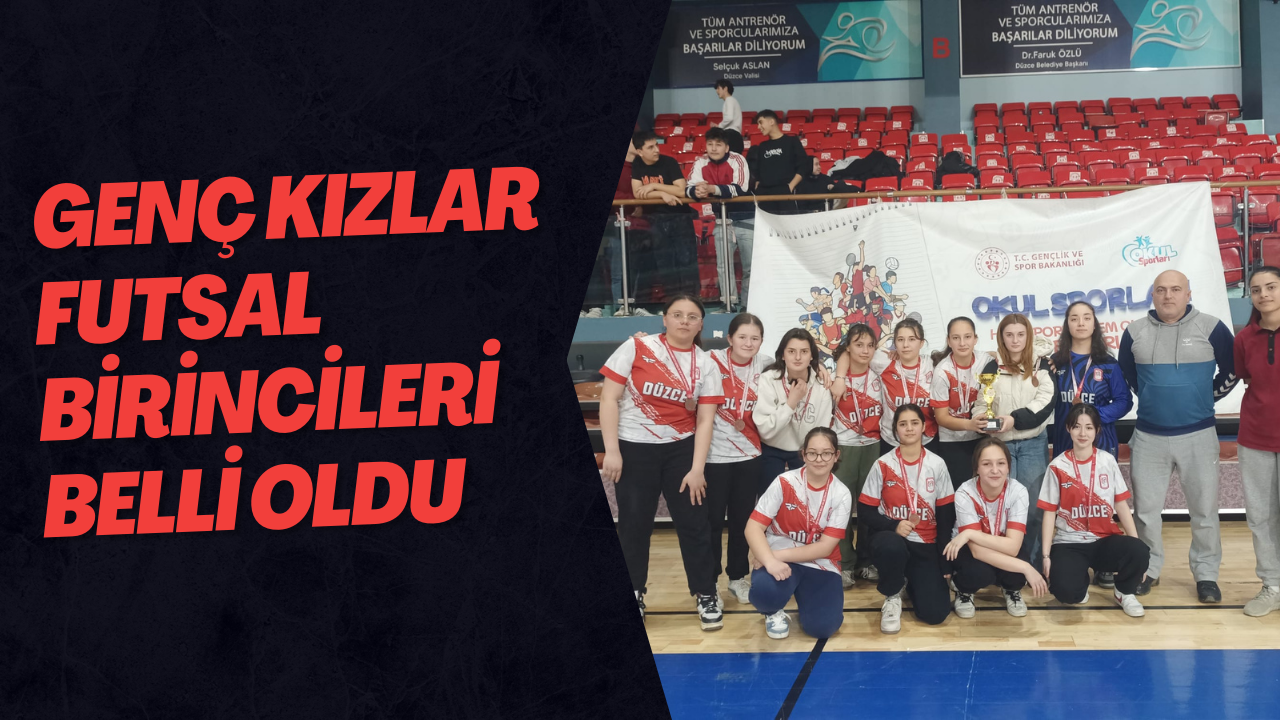 Genç Kızlar Futsal Birincileri Belli oldu