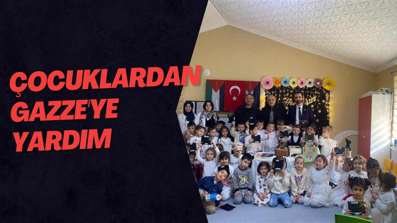 Çocuklardan Gazze'ye Yardım