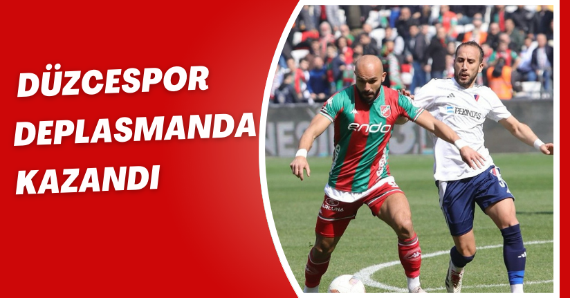 Düzcespor Deplasmanda Kazandı