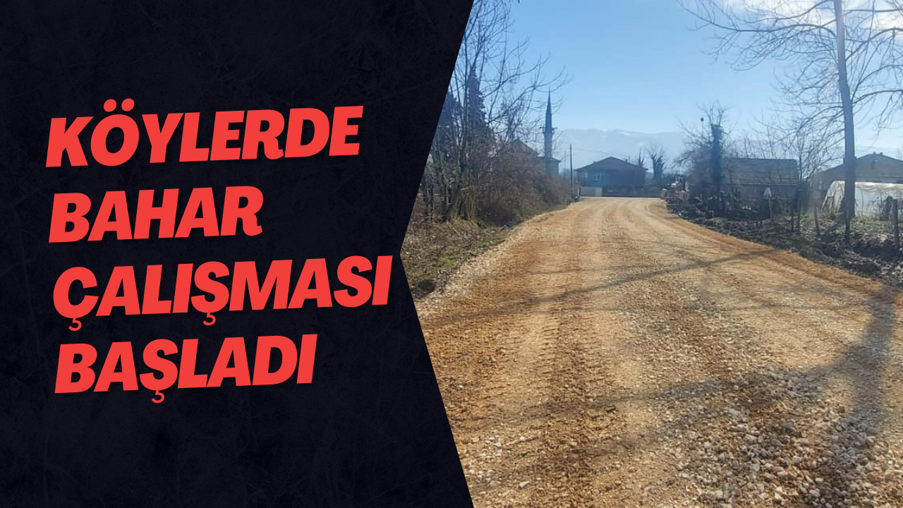 Köylerde Bahar Çalışması Başladı