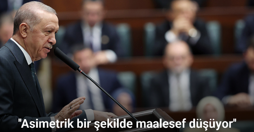 Cumhurbaşkanı Erdoğan: ''Nüfus artış hızı asimetrik bir şekilde maalesef düşüyor''