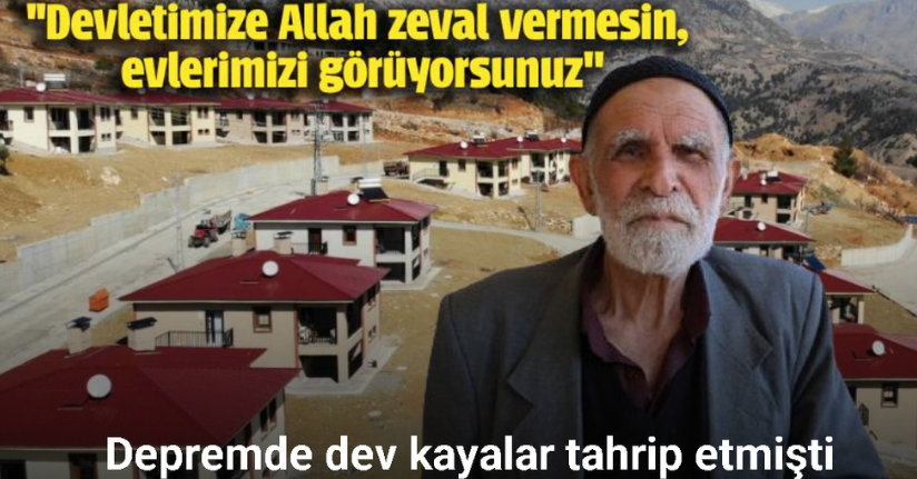 Depremde dev kayalar tahrip etmişti: Köy yeniden kuruldu yaşam başladıDepremde dev kayalar tahrip etmişti: Köy yeniden kuruldu yaşam başladı